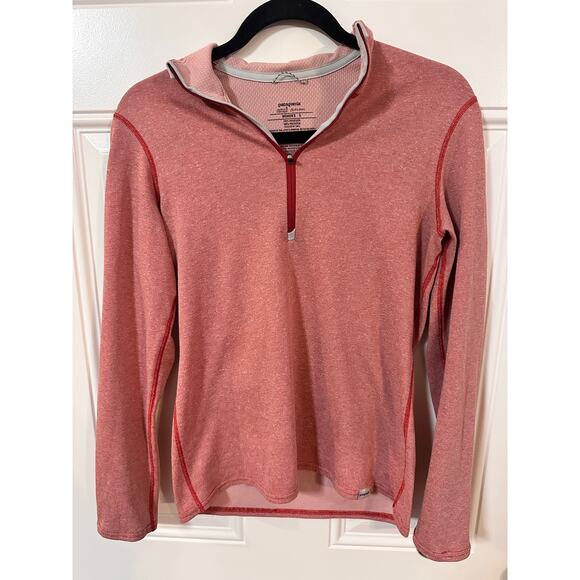 Patagonia Women's Capilene Midweight Zip-Neck Pullover Size Small - Picture 1 of 4